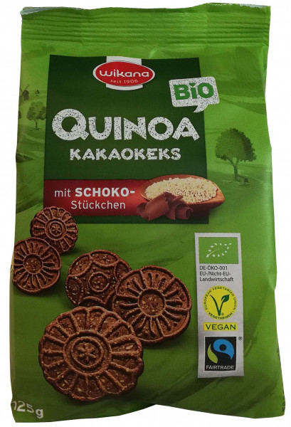 Wikana BIO Quinoa Kakaokeks