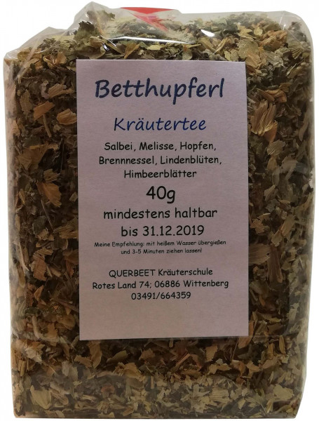 Betthupferl Kräutertee